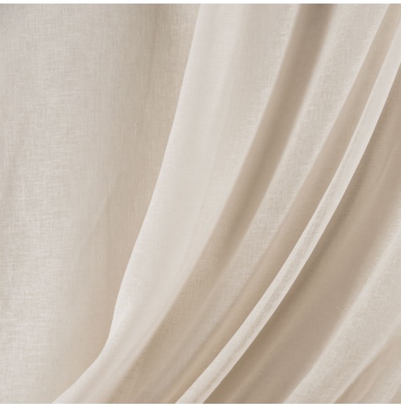 Voile-300cm-50-pourcent-lin-écru-