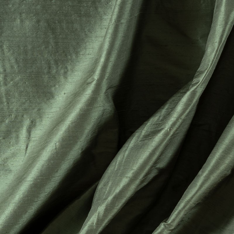 Tissu-soie-sauvage-vert-celadon