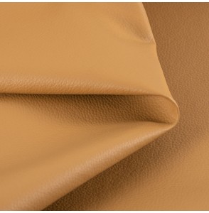 Tissu-simili-cuir-Texas-ocre