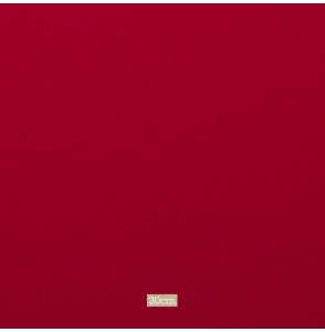 Tissu polyester uni rouge