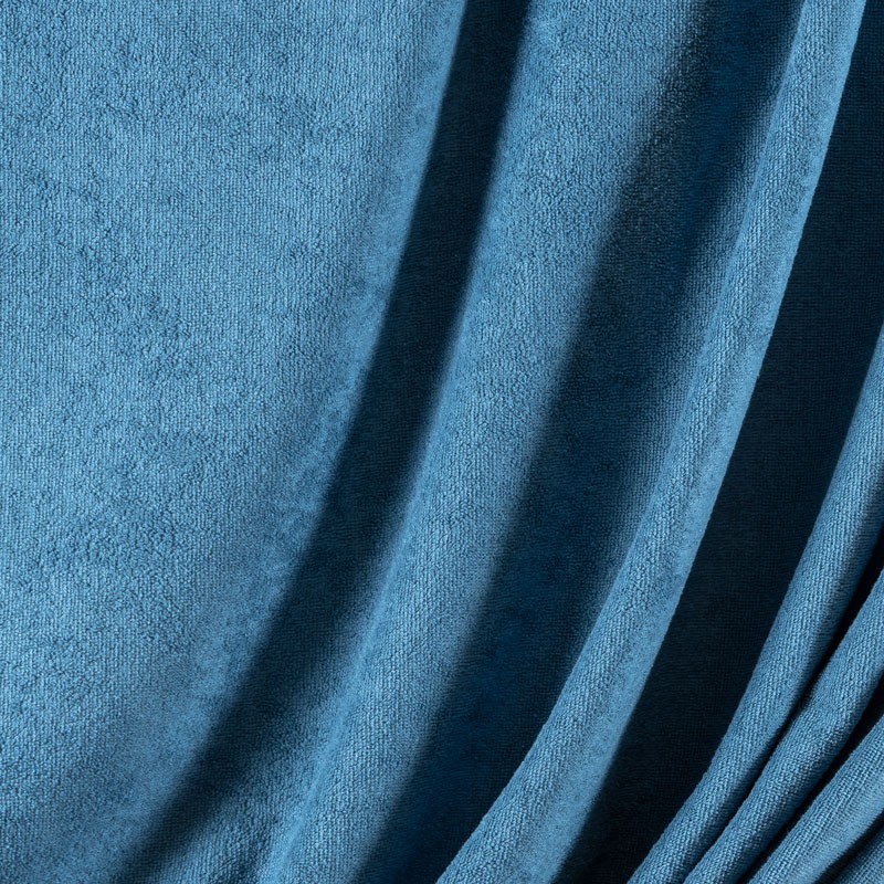 Tissu-éponge-bamboo-bleu-dénim