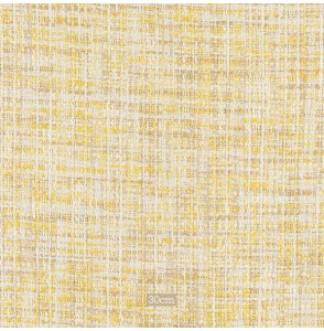 Tissu tweed jaune