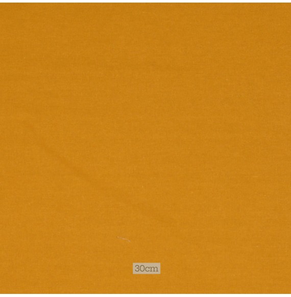 Tissu 300cm coton uni ocre