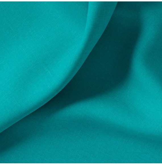 Tissu-coton-uni-turquoise-foncé