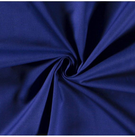 Tissu-gabardine-de-coton-bleu-cobalt