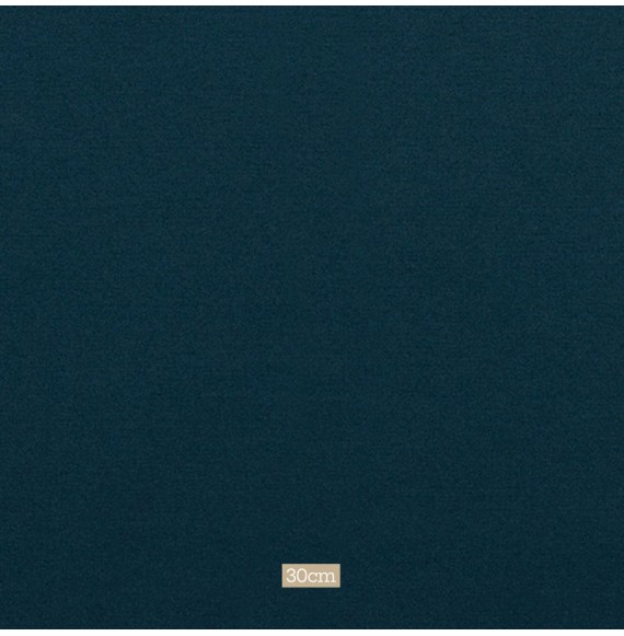 Tissu gabardine de coton bleu pétrole