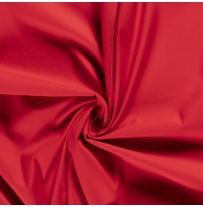 Tissu-satin-de-coton-rouge