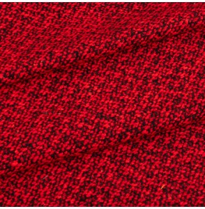 Tissu-laine-noir-rouge