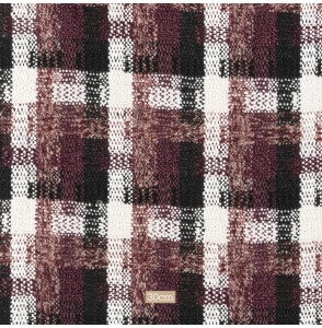 Tissu tweed mauve