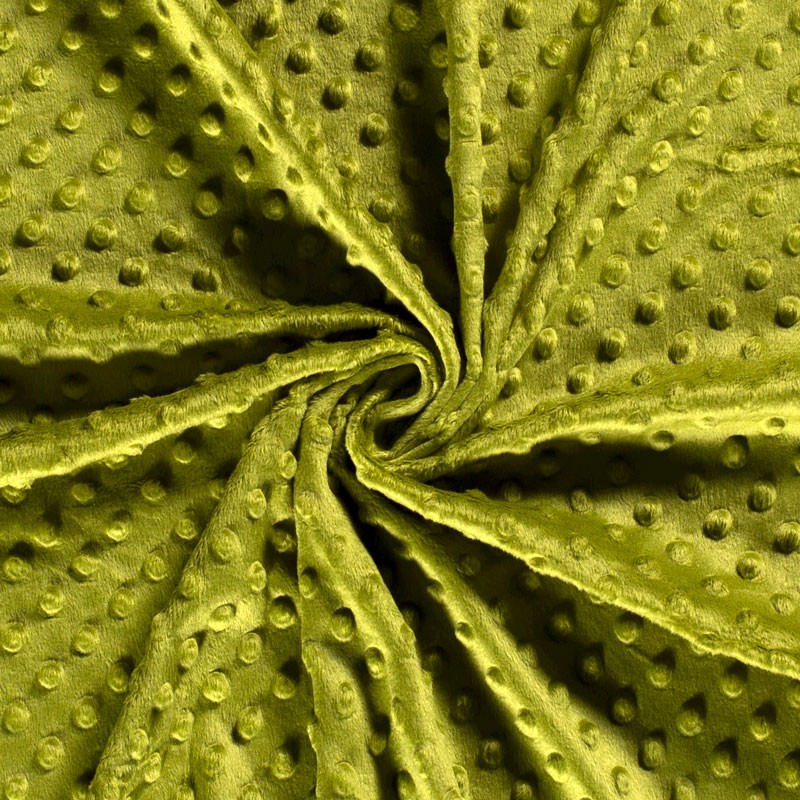 Tissu-Minky-vert-foncé