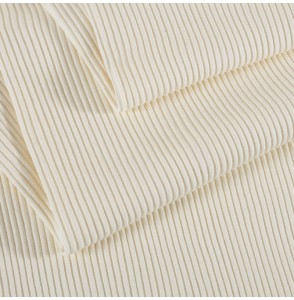 Tissu-bord-côte-tubulaire-épais-blanc-cassé