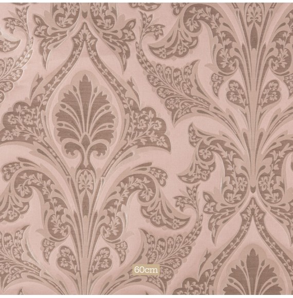 Tissu jacquard épais vieux rose