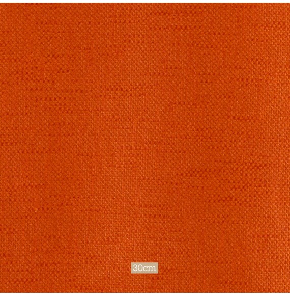 Tissu lin épais orange