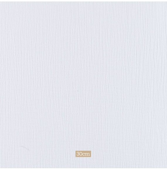 Tissu double gaze Tetra blanc