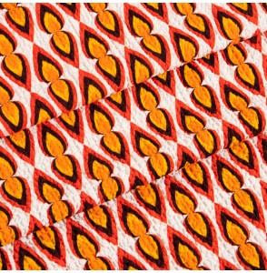 Tissu-viscose-bubble-abstrait-orange