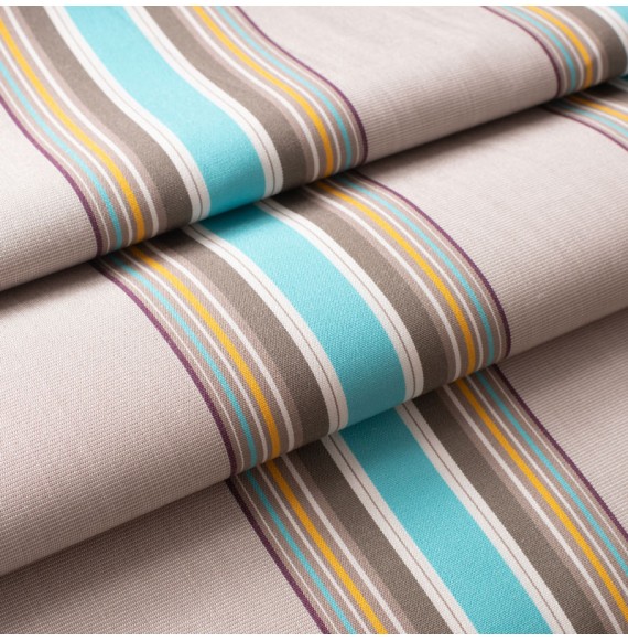 Tissu-320cm-outdoor-rayure-turquoise