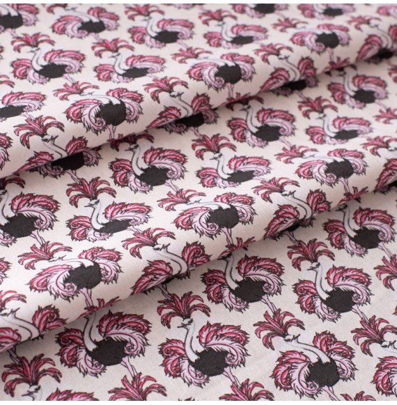 Tissu-coton-blanc-autruche