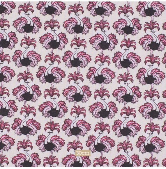 Tissu-coton-blanc-autruche