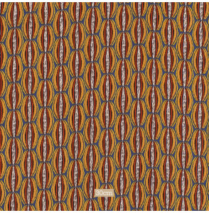 Tissu-viscose-ethnique-ocre