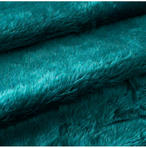 Tissu-fausse-fourrure-turquoise