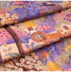 Tissu-viscose-lion-lila