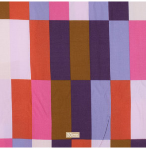 Tissu-viscose-rectangle-lavande