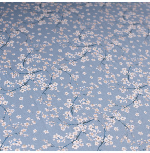 Tissu-300cm-satin-coton-bleu-cerisier