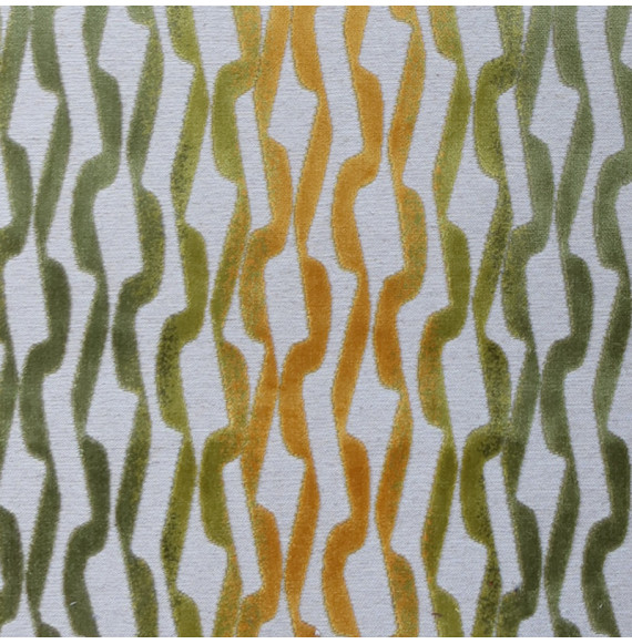 COUPON-2m80-FLUWEEL-VOOR-ZETELBEKLEDING-MET-GEEL-EN-GROENE-STREPEN