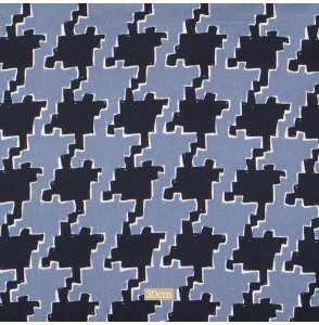 Tissu-soie-haut-de-gamme-imprimé-en-Italie-gris-géométrique