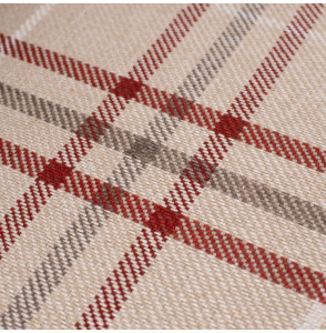 Decoratiestof-jacquard-met-ruit-in-beige-en-rood