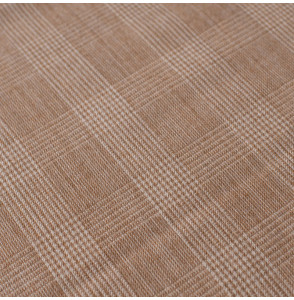 Tissu-pure-laine-haut-de-gamme-prince-de-galle-beige