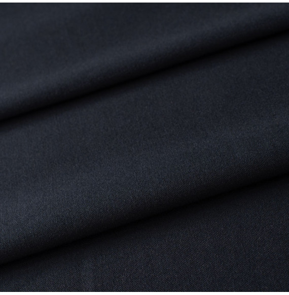 Tissu-gabardine-stretch-bleu-marine