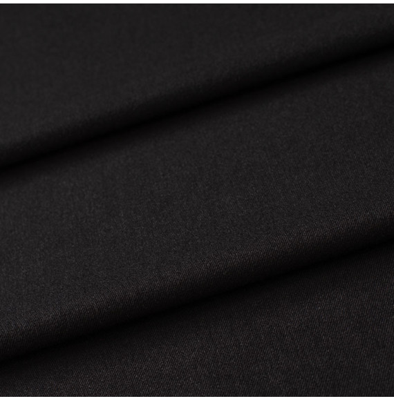 Tissu-gabardine-stretch-noir