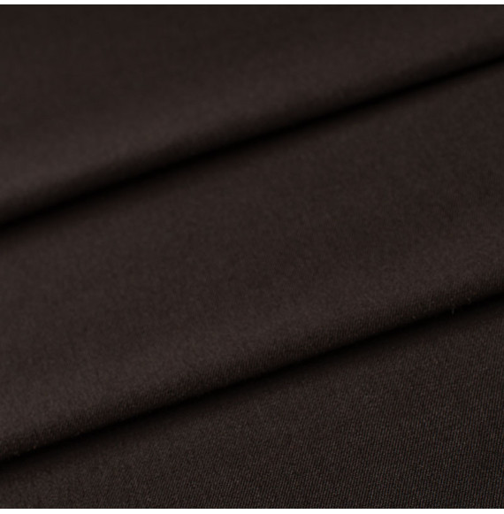 Tissu-gabardine-stretch-marron