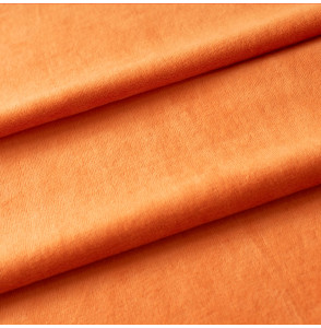 NICKY-fluweel-rekbaar-oranje