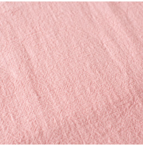 Tissu-ramie-aspect-lin-lavé-rose-clair