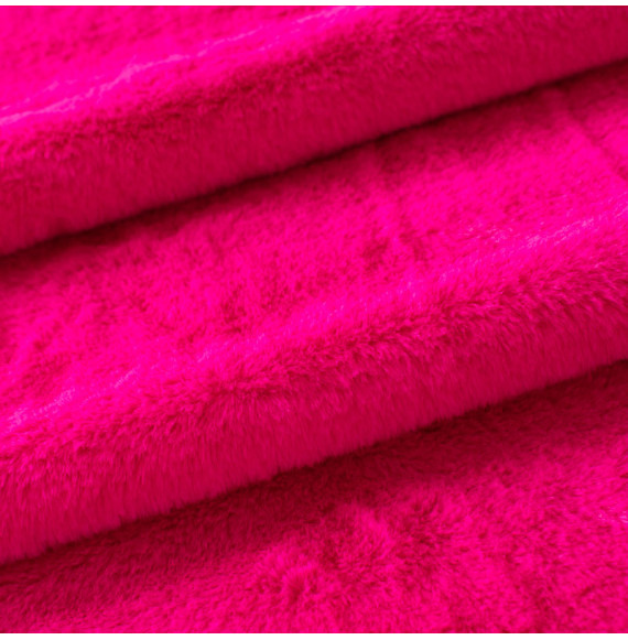 Tissu-fourrure-poil-court-fuchsia