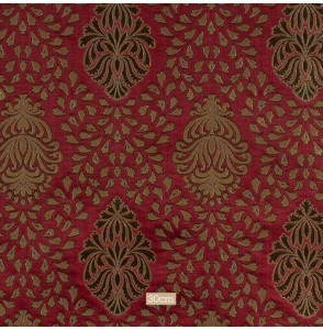Stof-brokaat-90cm-groen-rood-en-goud
klassiek-patroon