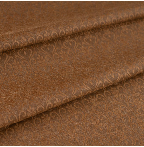 Stofbrokaatstijl--beige-klein-patroon-oud-goud
