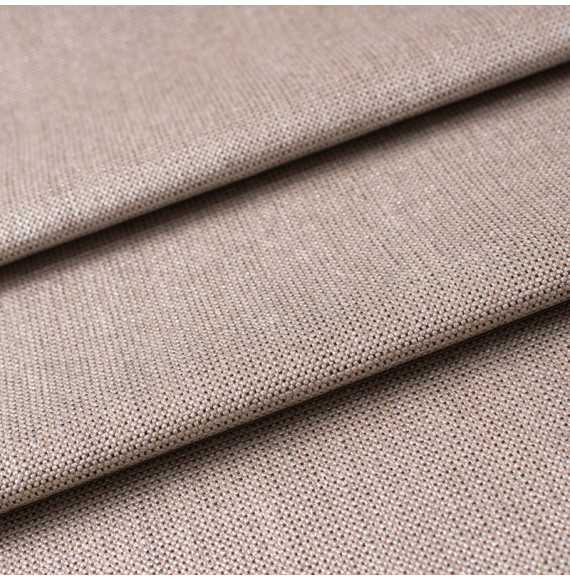 Tissu-ameublement-lin-naturel-et-brun-enduction-argent