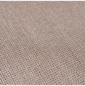Tissu-ameublement-lin-naturel-et-brun-enduction-argent