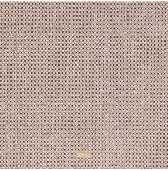 Tissu-ameublement-lin-naturel-et-brun-enduction-argent