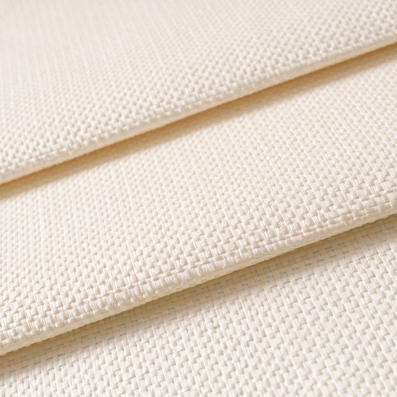 Tissu-ameublement-raffia-et-coton-blanc-cassé