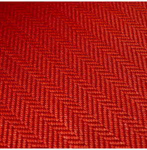 Tissu-ameublement-esprit-raffia-brique-chevrons