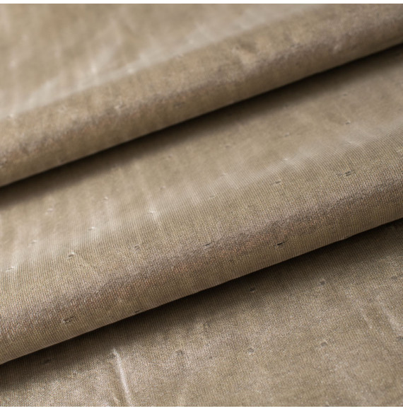 Coupon-tissu-poché-2M70--avec-lurex-doré-effet-moiré
