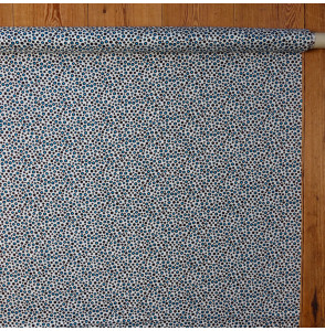 Coupon-twill-3M--zwarte-en-blauwe-stippen-op-een-witte-achtergrond