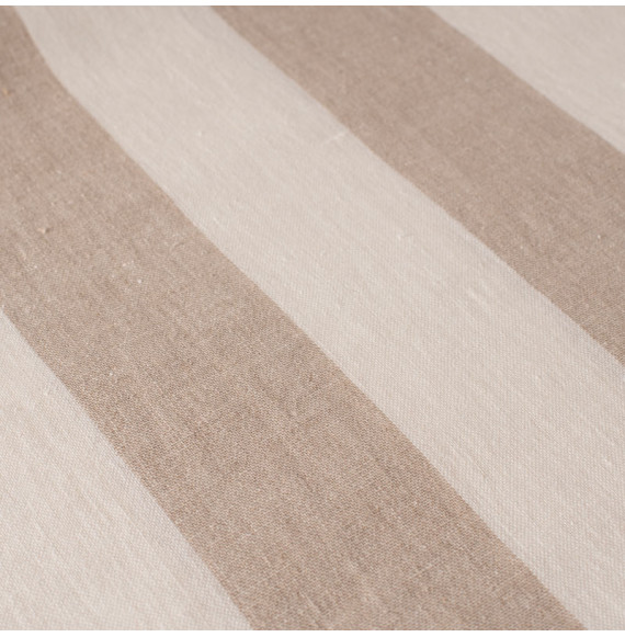 Tissu-ameublement-lin-ligné-blanc-cassé-et-naturel
