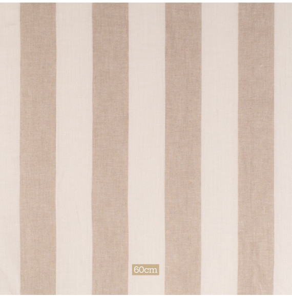 Tissu-ameublement-lin-ligné-blanc-cassé-et-naturel