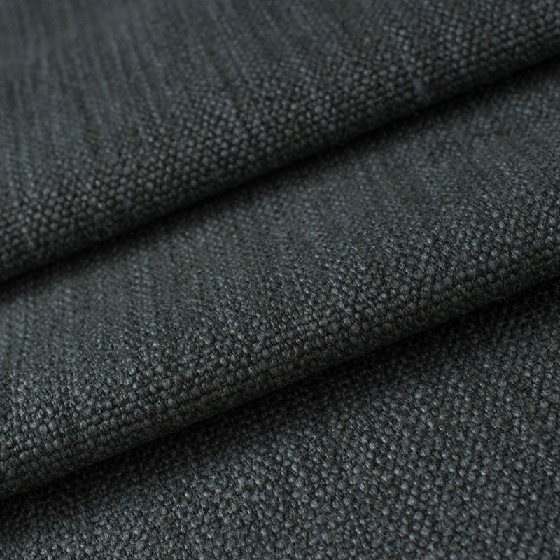 Tissu-ameublement-épais-lin-et-laine-bleu-vert
