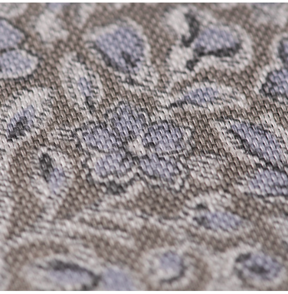 Tissu-coton-fleuri-taupe